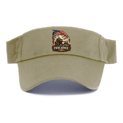 Iwo Jima Flag Raising - Visor