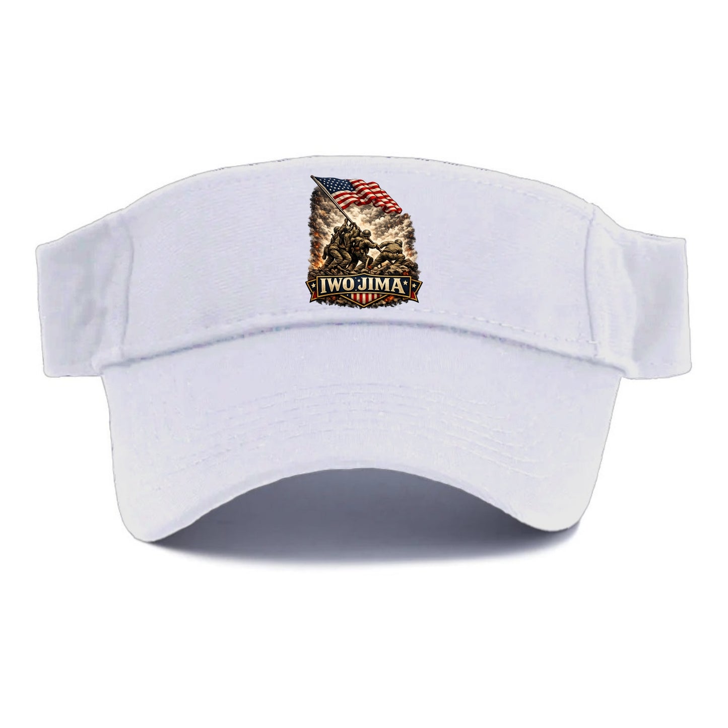 Iwo Jima Flag Raising - Visor