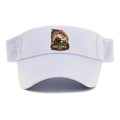 Iwo Jima Flag Raising - Visor