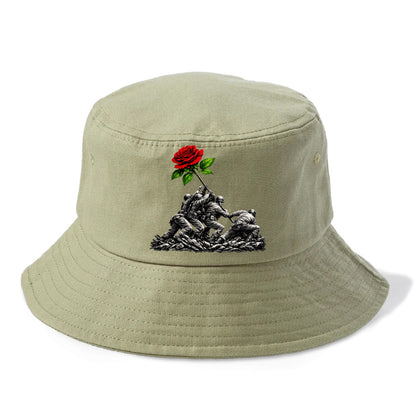 Iwo Jima Rose - Bucket Hat
