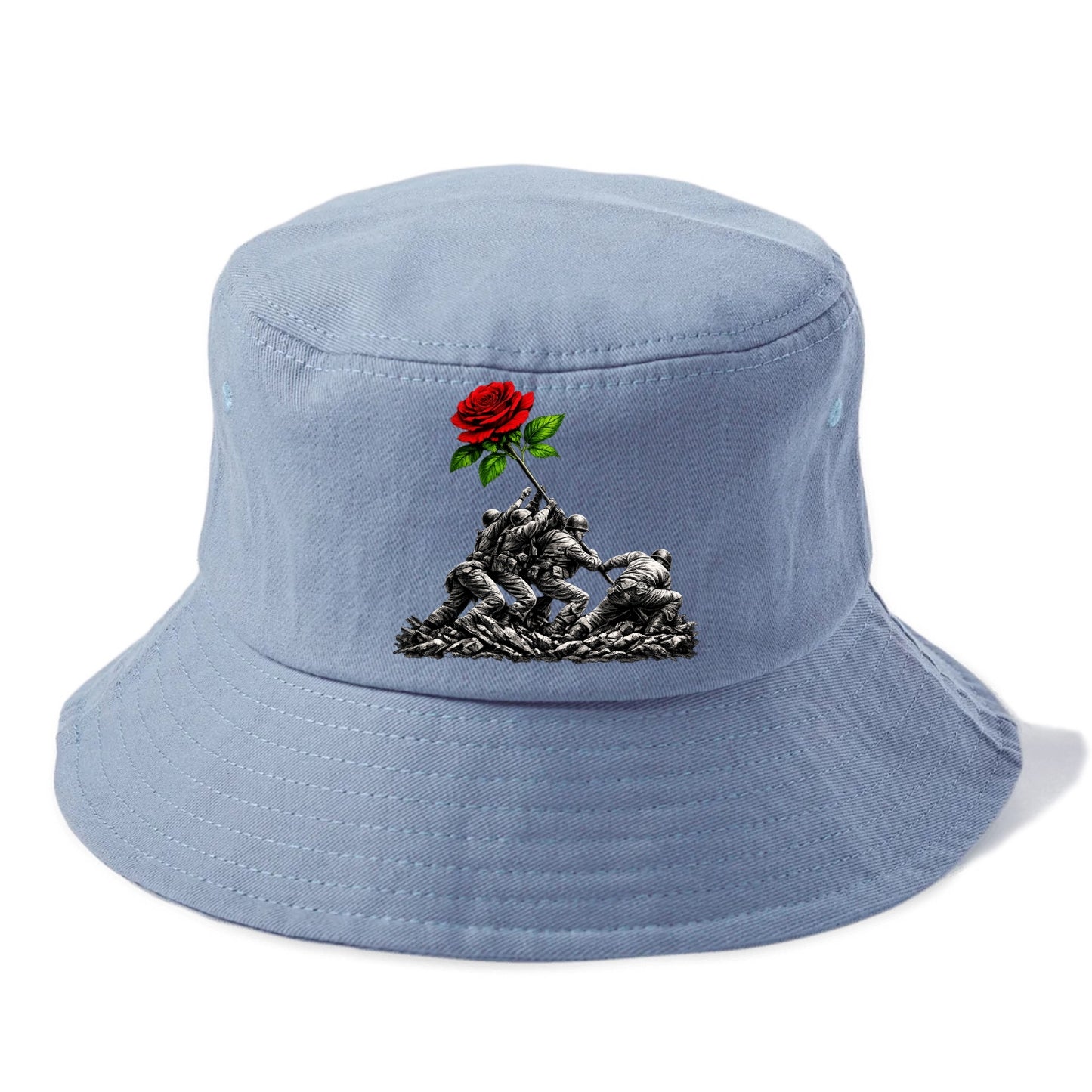 Iwo Jima Rose - Bucket Hat
