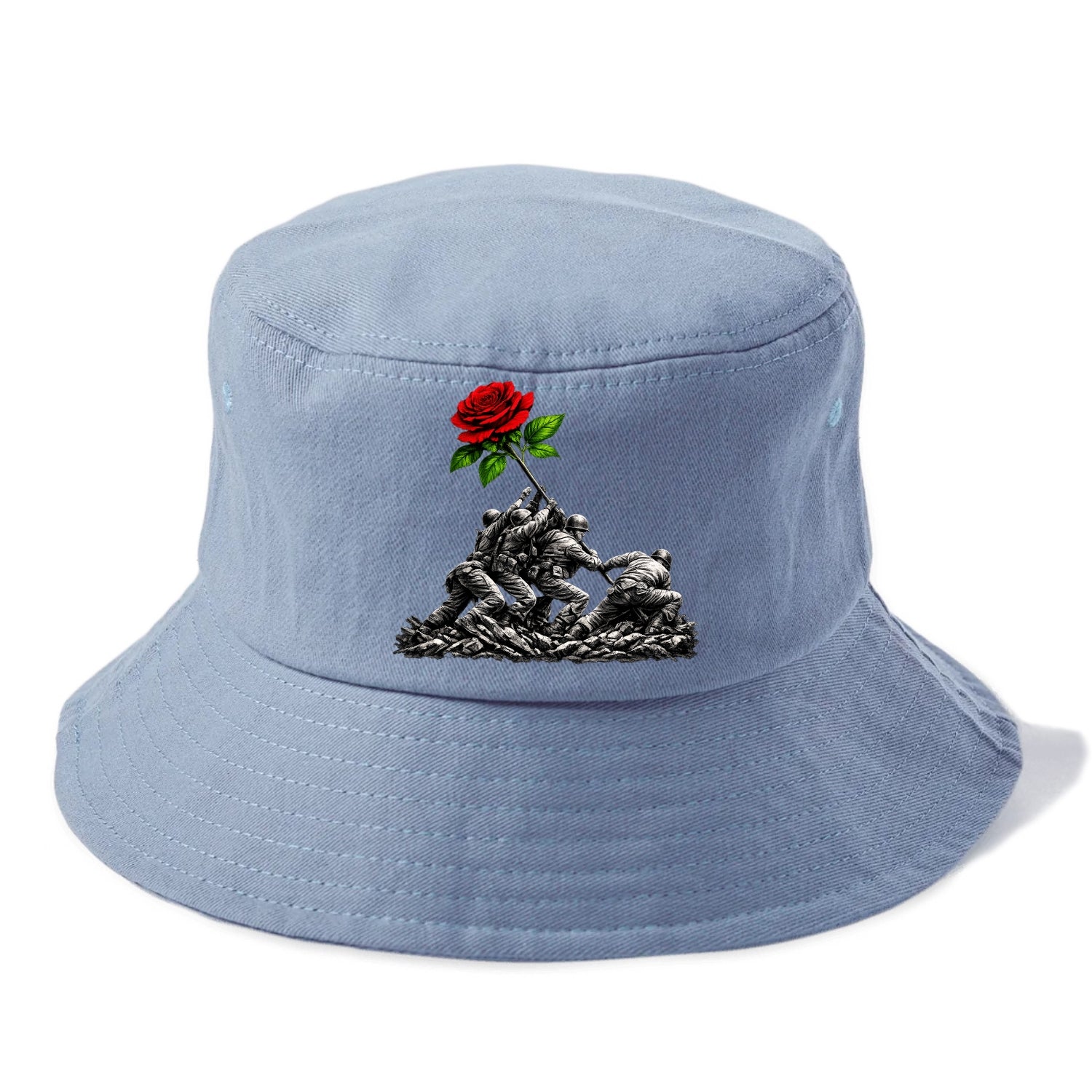Iwo Jima Rose - Bucket Hat