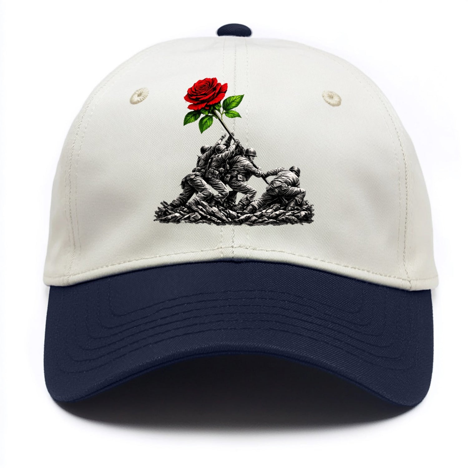 Iwo Jima Rose - Two Tone Cap
