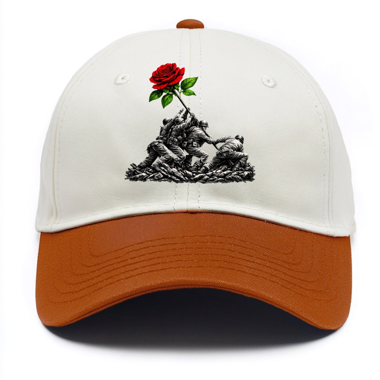 Iwo Jima Rose - Two Tone Cap