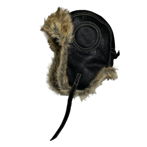 帽子 VIVIANO / H05 Heart Pattern Fur Aviator VIVIANO / H05 Heart Pattern Fur Aviator