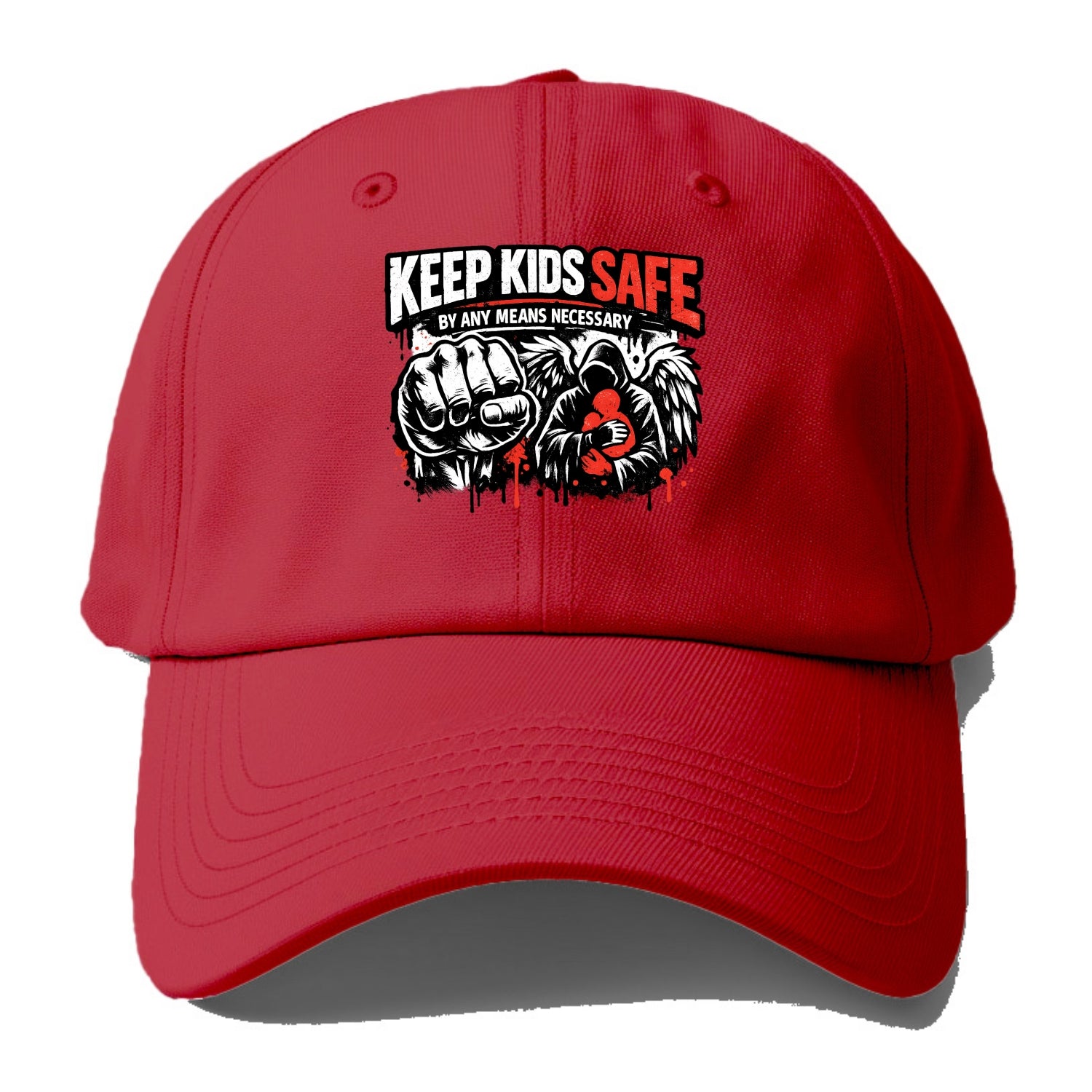 Keep Kids Safe By Any Means - Baseball Cap