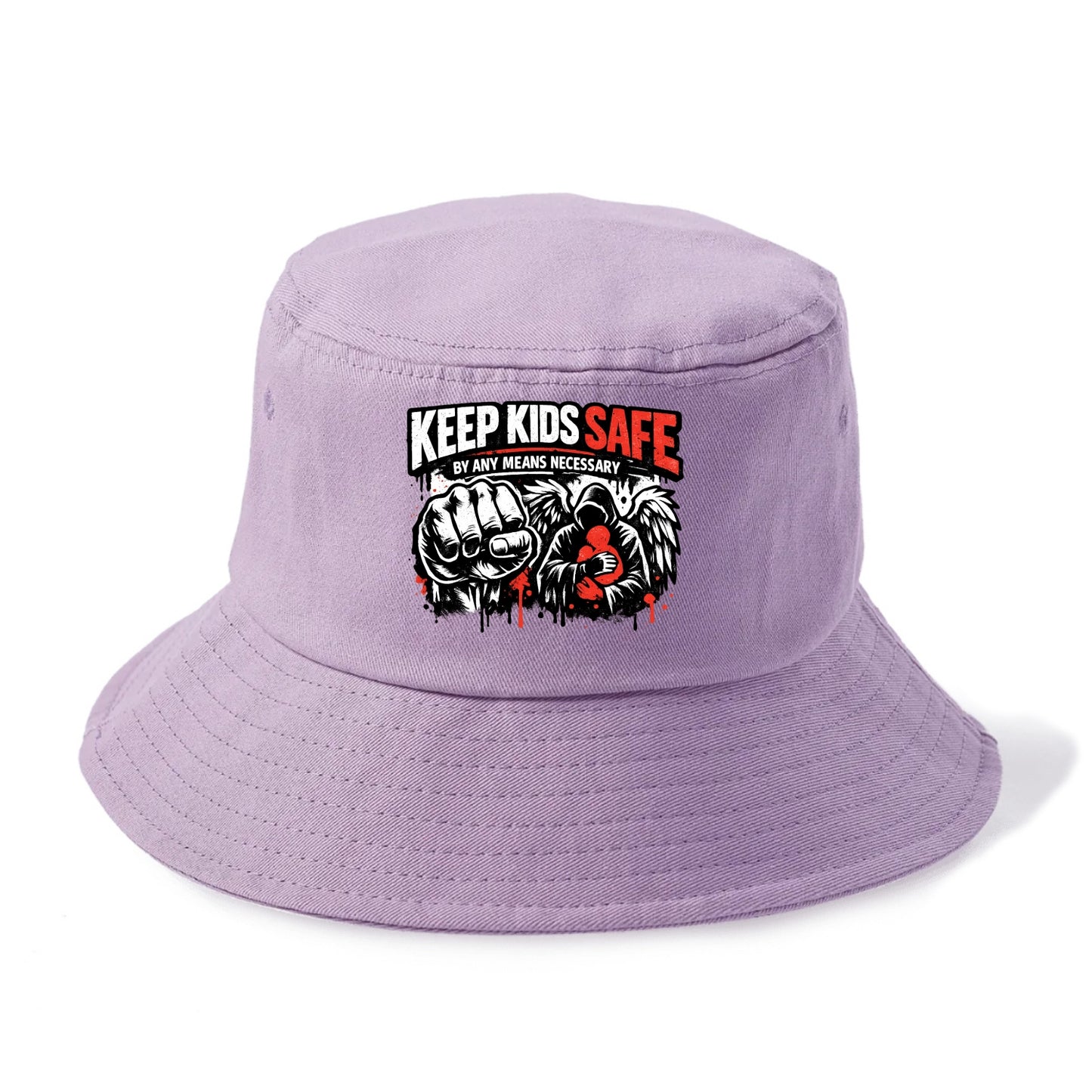 Keep Kids Safe By Any Means - Bucket Hat