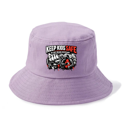 Keep Kids Safe By Any Means - Bucket Hat