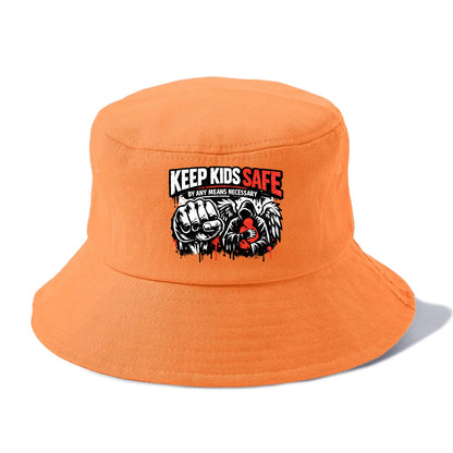 Keep Kids Safe By Any Means - Bucket Hat