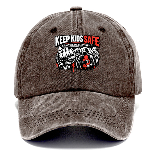 Keep Kids Safe By Any Means - Classic Cap