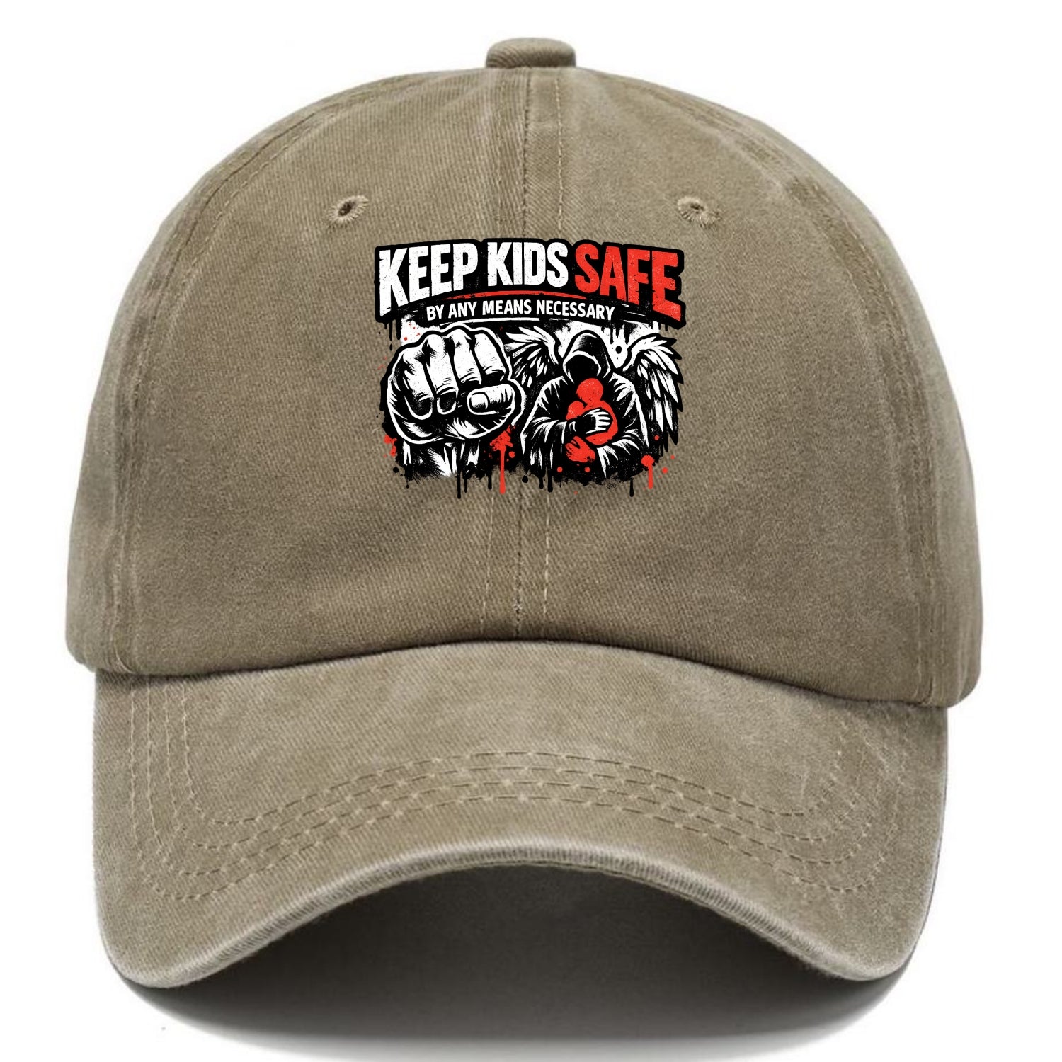Keep Kids Safe By Any Means - Classic Cap