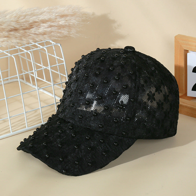 Lace Baseball Cap: Chic Korean Style Sun Hat