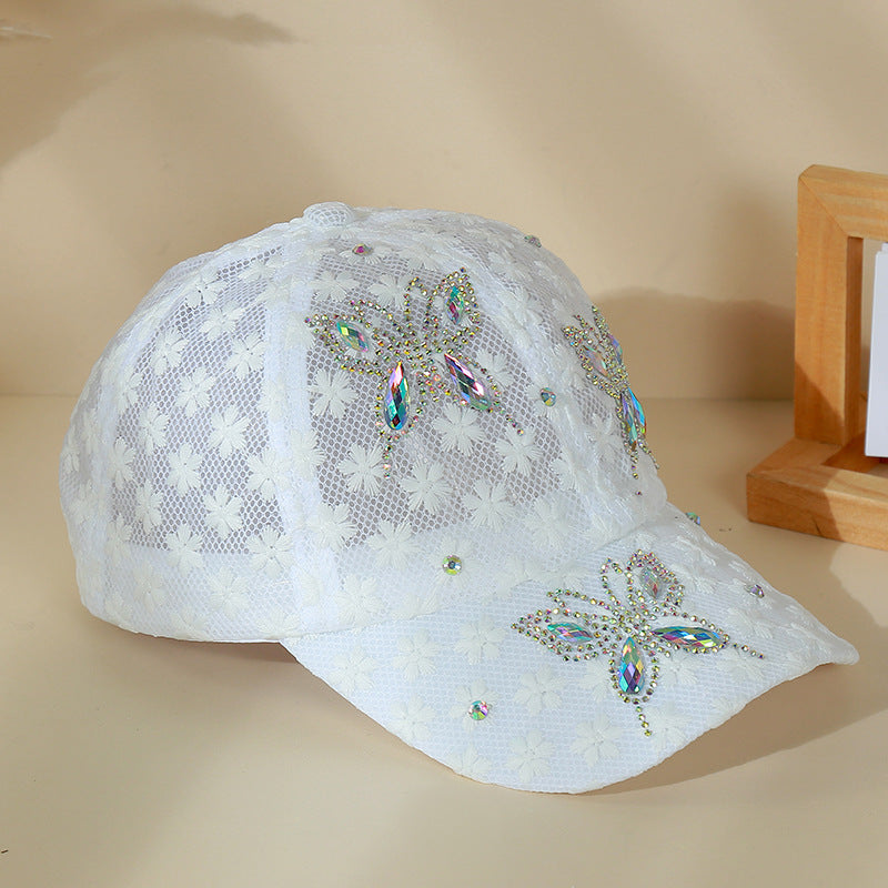 Lace Baseball Cap: Chic Korean Style Sun Hat