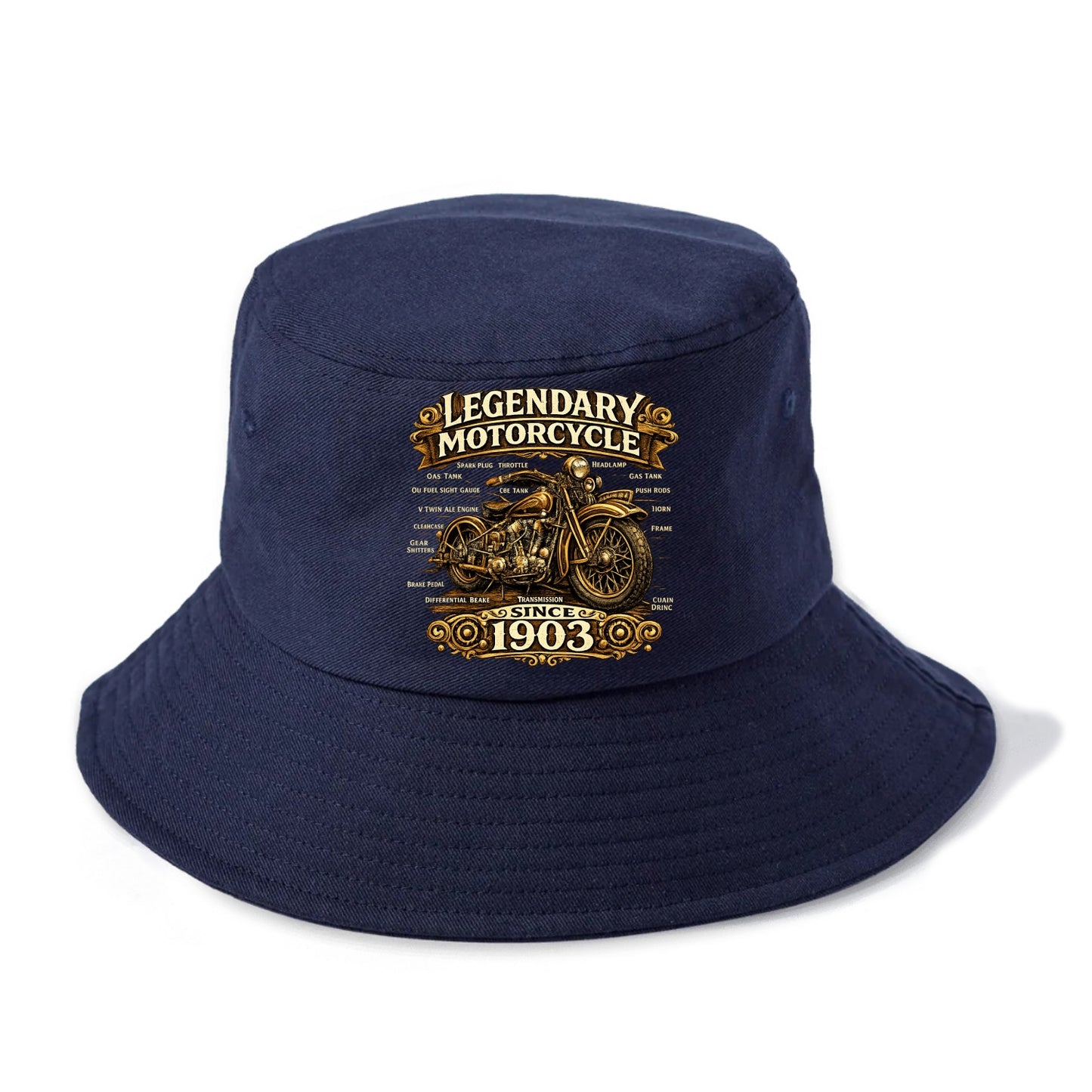 Legendary Motorcycle 1903 - Bucket Hat