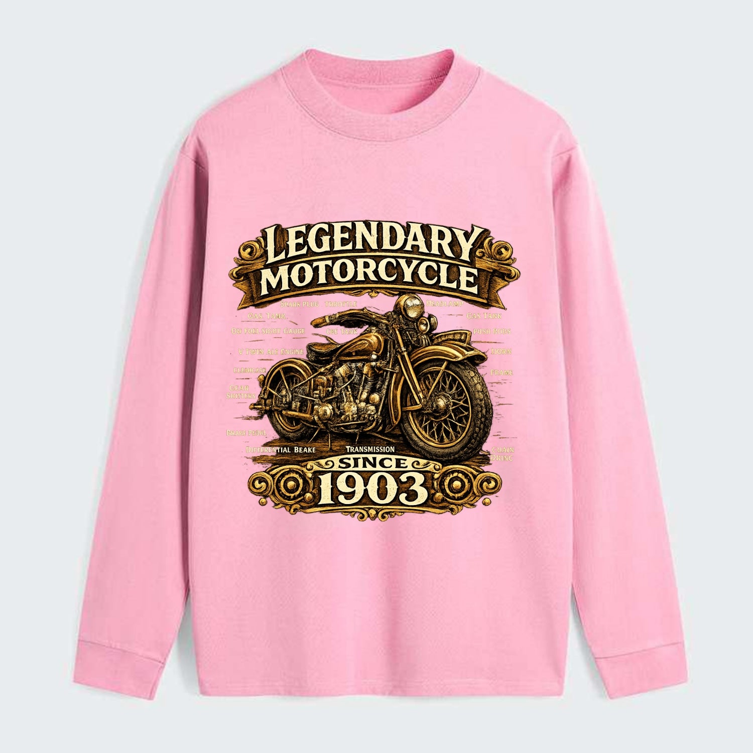 Legendary Motorcycle 1903 - Classic Long Sleeve Shirt
