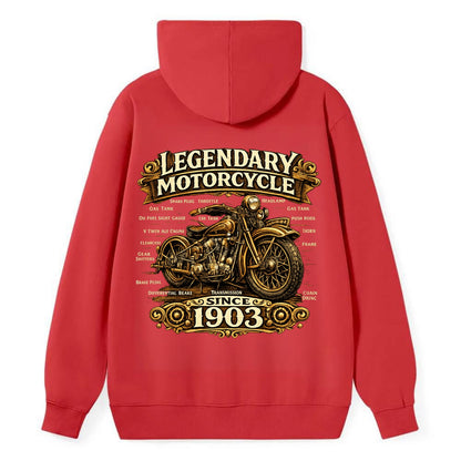 Legendary Motorcycle 1903 - Classic Pullover Hoodie