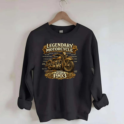 Legendary Motorcycle 1903 - Crewneck Sweatshirt