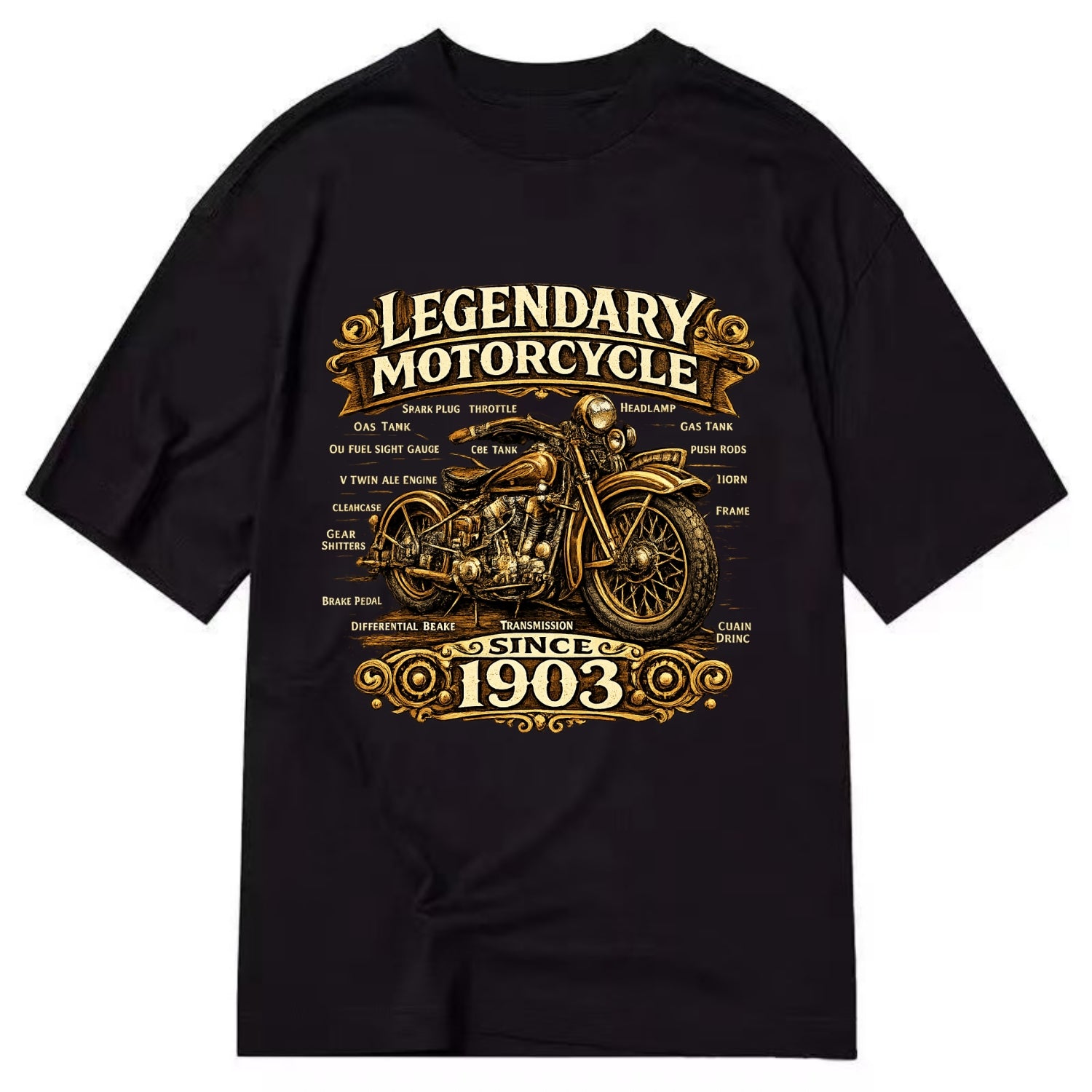 Legendary Motorcycle 1903 - Classic T-shirt