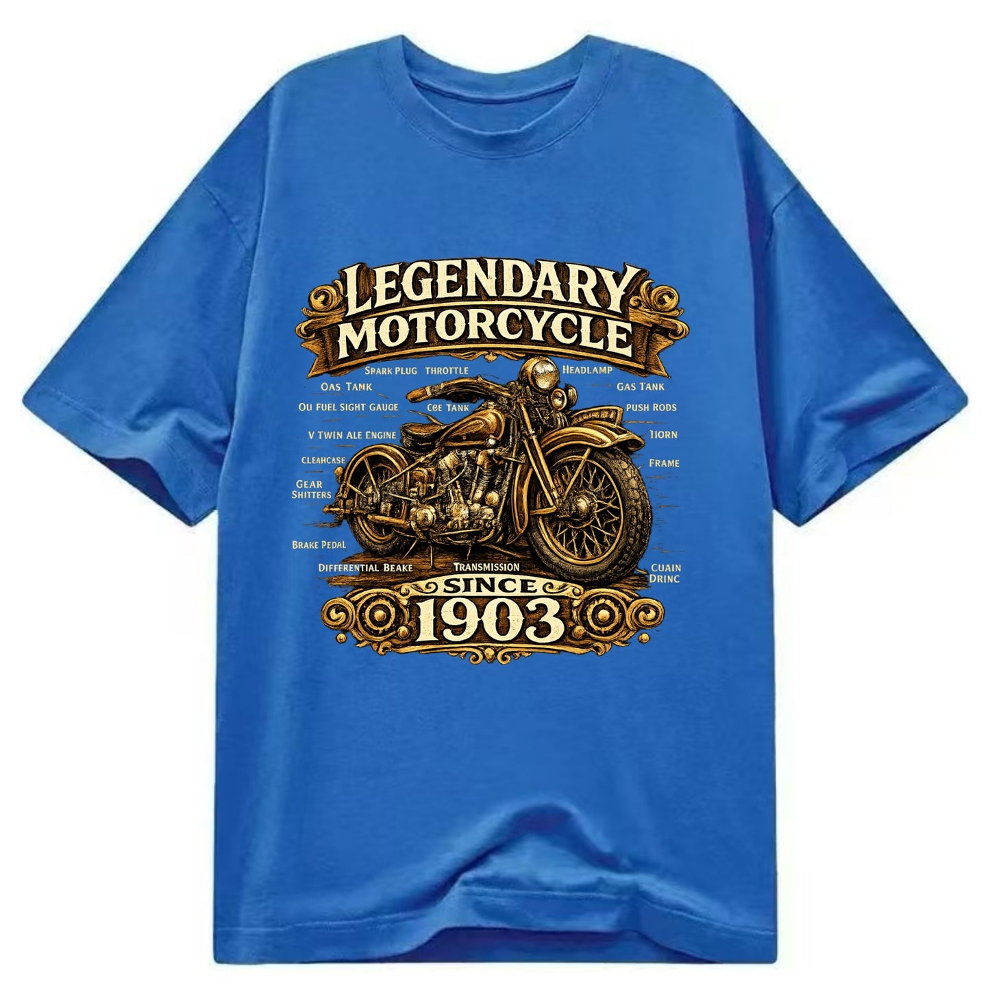 Legendary Motorcycle 1903 - Classic T-shirt