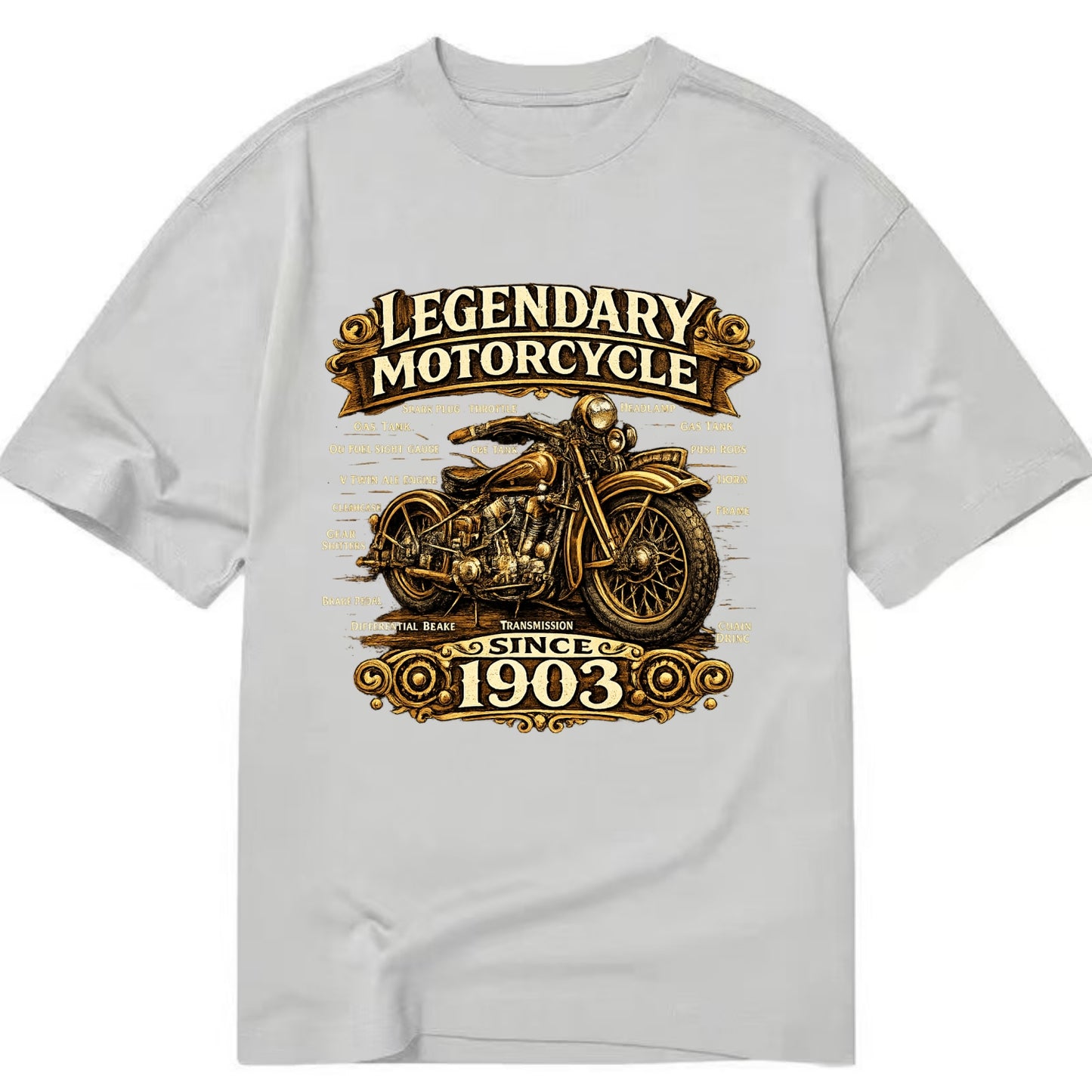 Legendary Motorcycle 1903 - Classic T-shirt