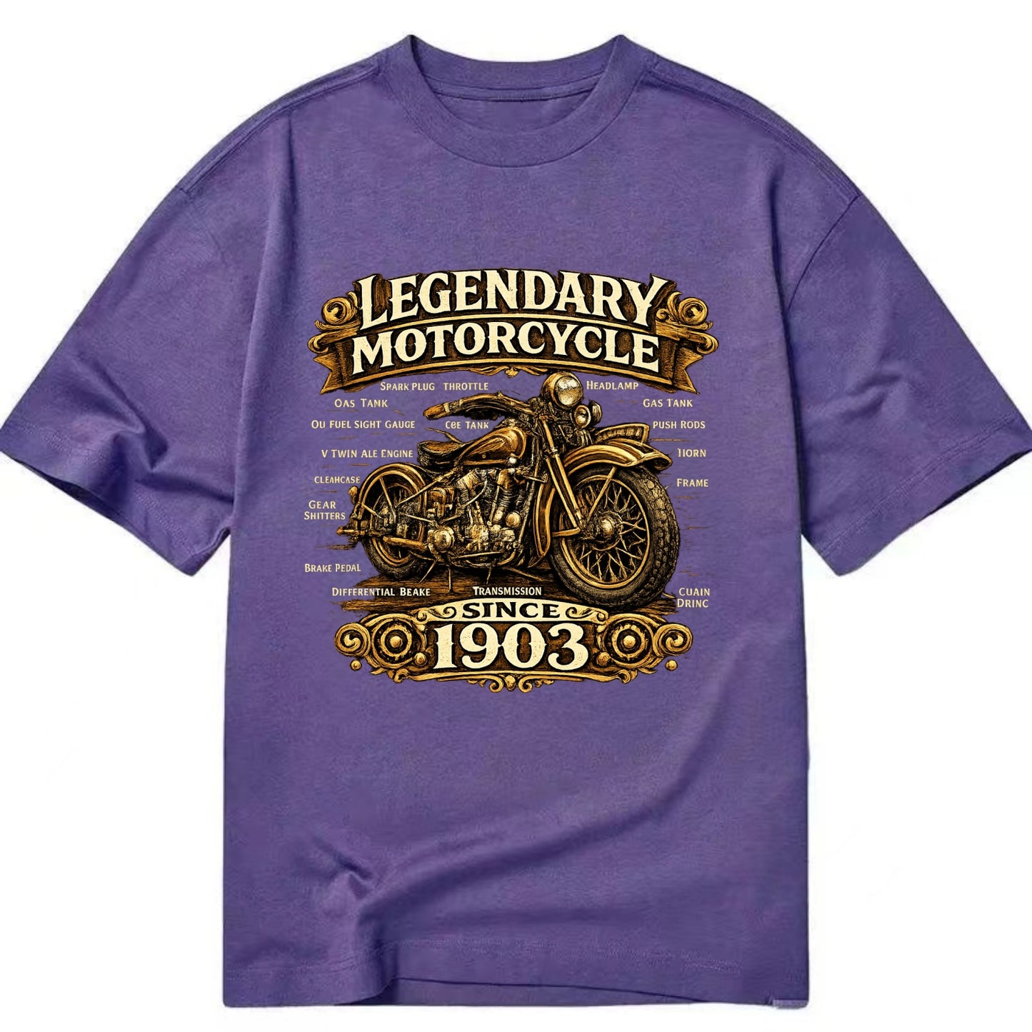 Legendary Motorcycle 1903 - Classic T-shirt