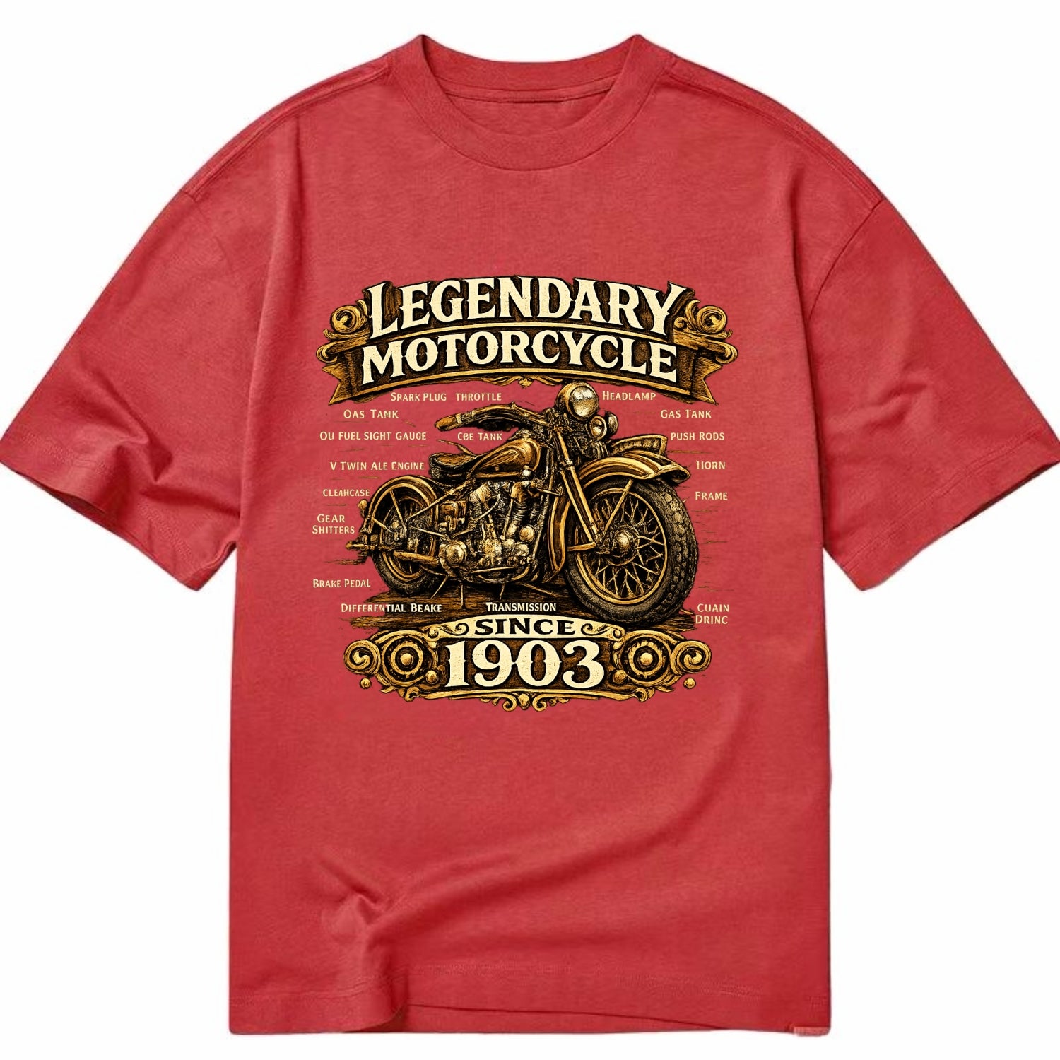 Legendary Motorcycle 1903 - Classic T-shirt
