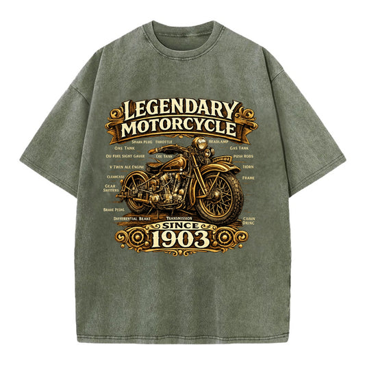 Legendary Motorcycle 1903 - Vintage T-shirt