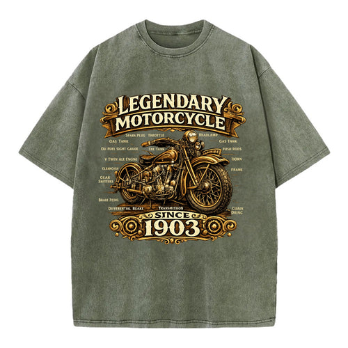 Legendary Motorcycle 1903 - Vintage T-shirt