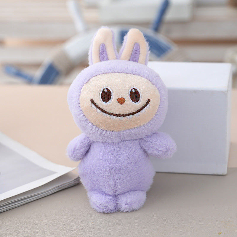 Labubu Plush Keychain - Trendy Cartoon Accessory
