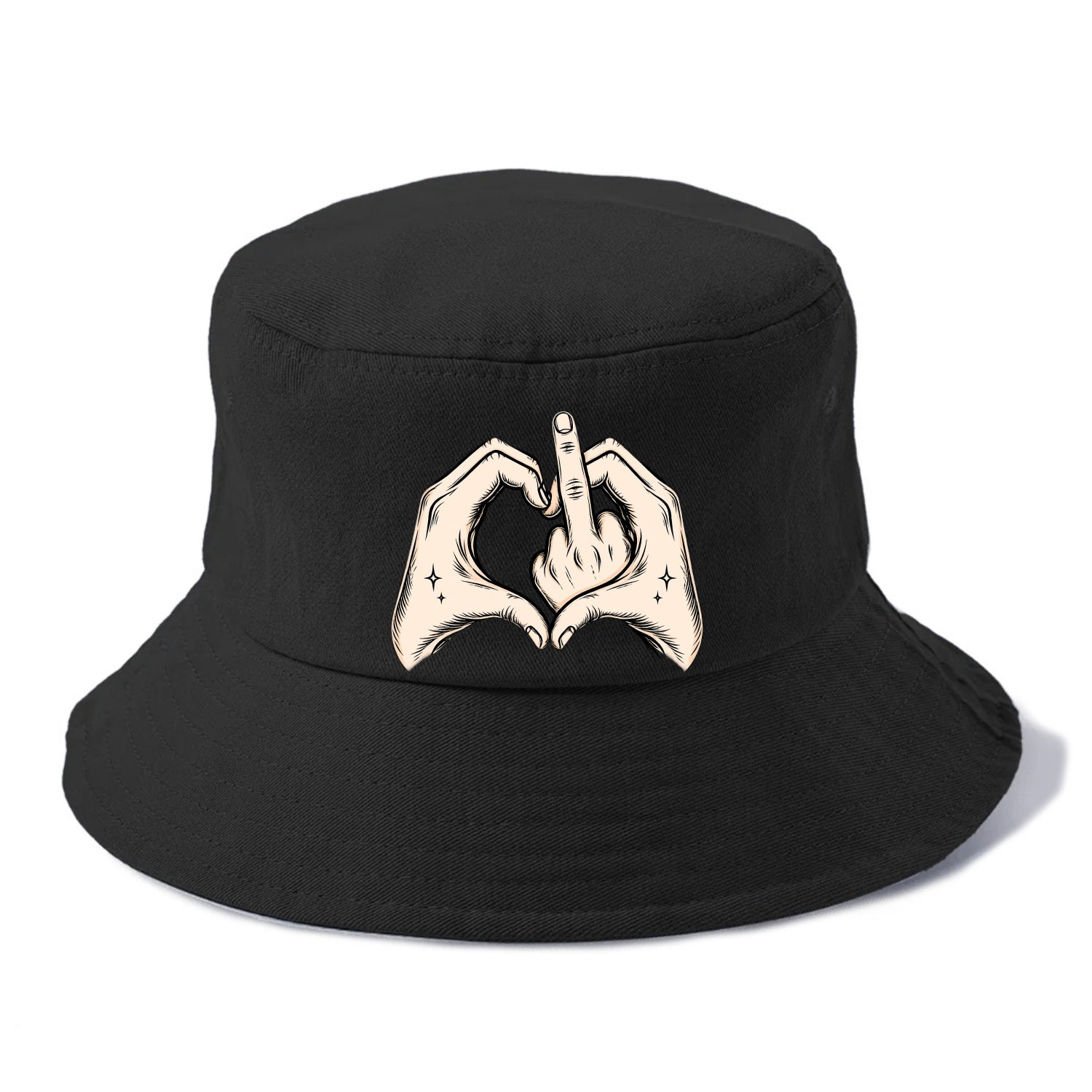 Love You Symbol - Bucket Hat