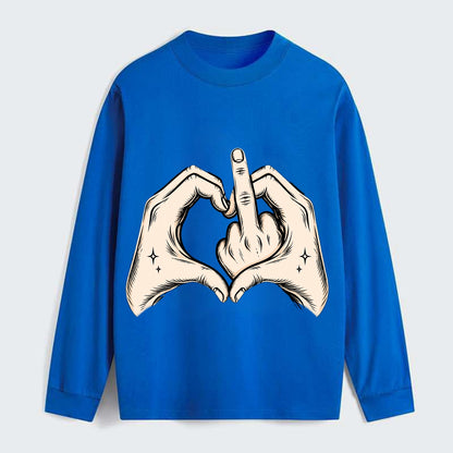 Love You Symbol - Classic Long Sleeve Shirt