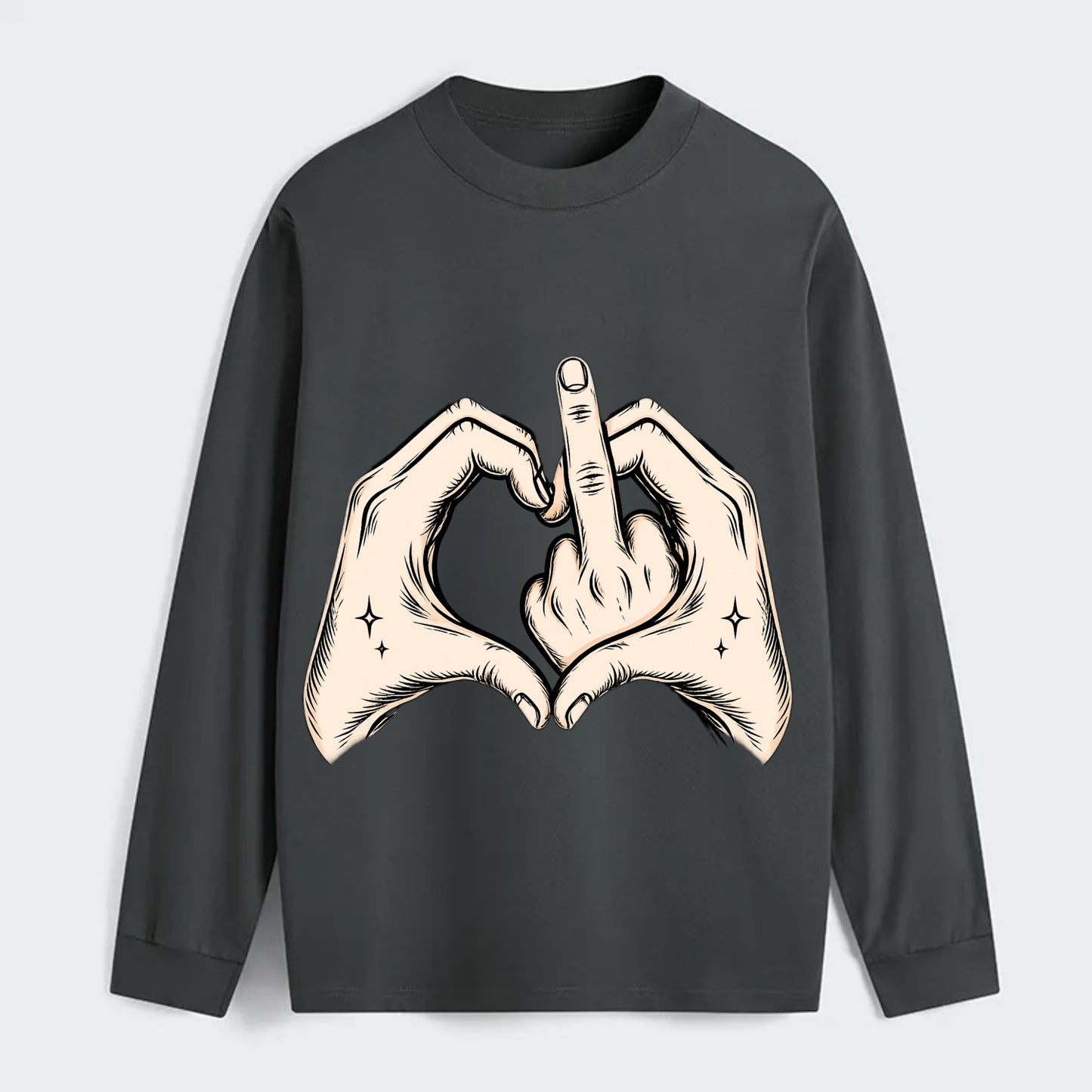 Love You Symbol - Classic Long Sleeve Shirt