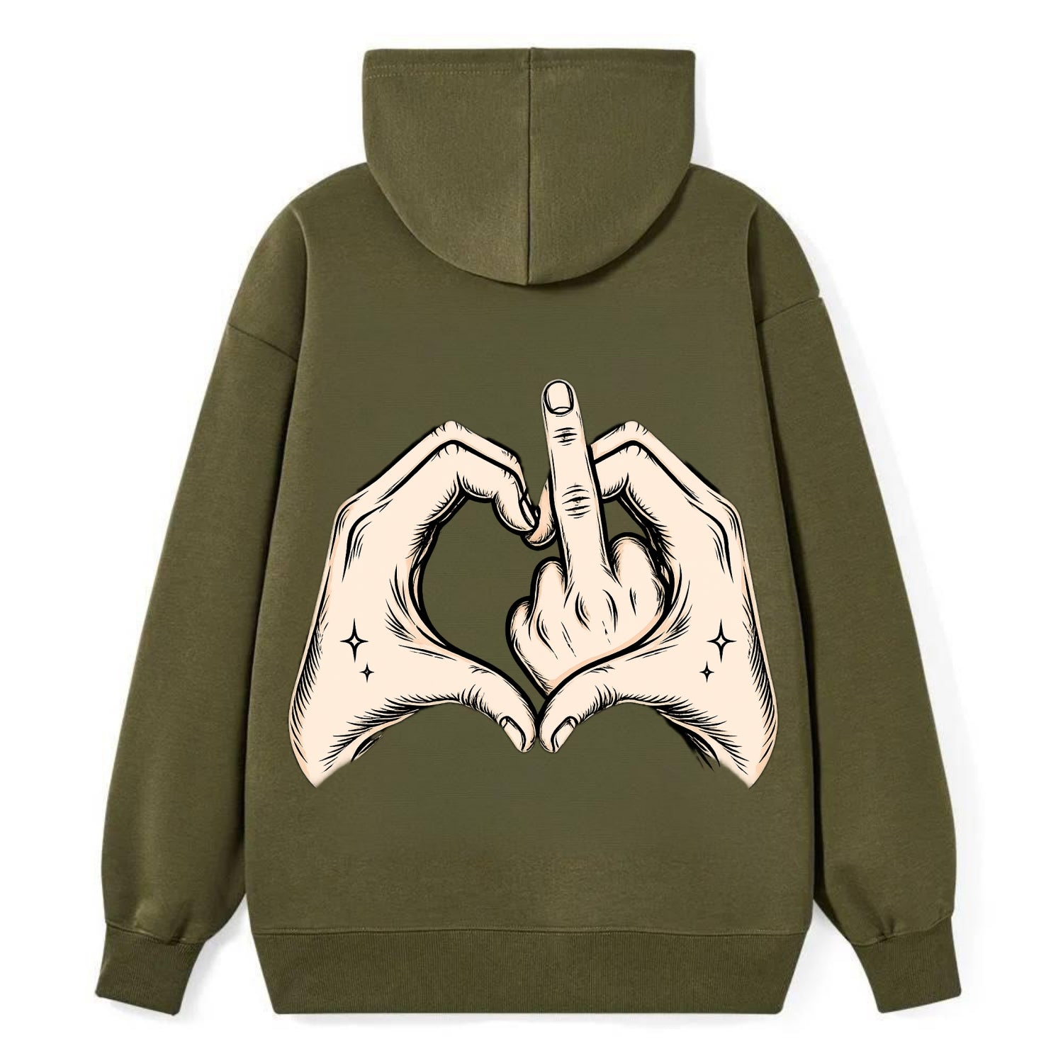 Love You Symbol - Classic Pullover Hoodie