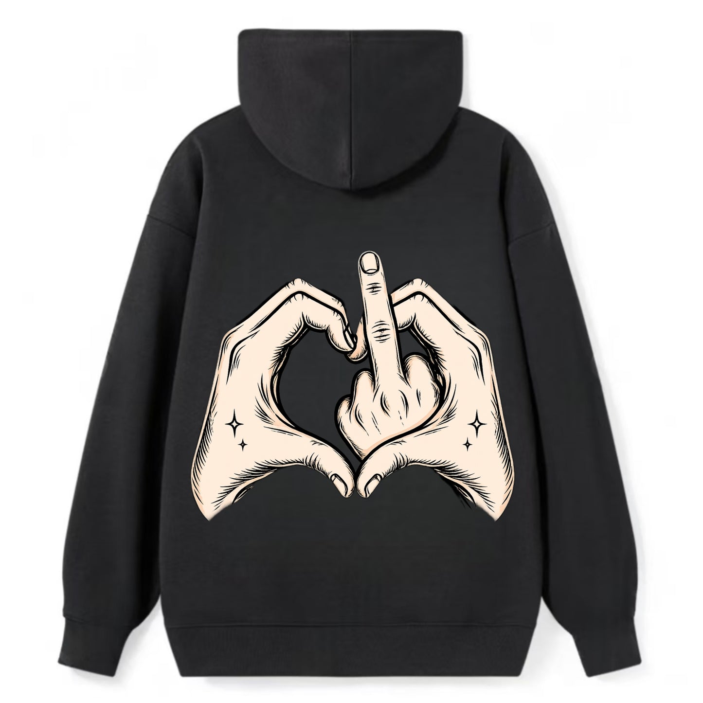 Love You Symbol - Classic Pullover Hoodie