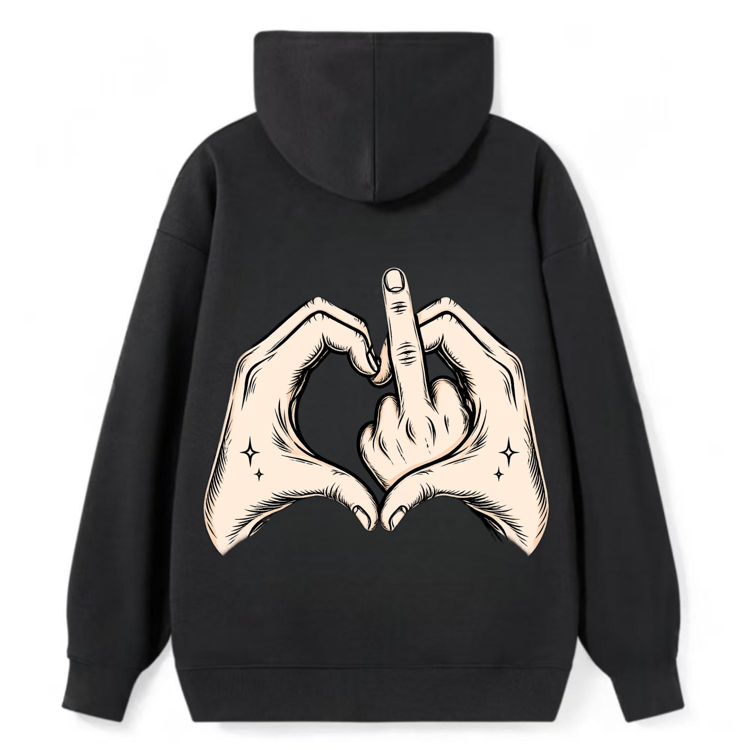 Love You Symbol - Classic Pullover Hoodie