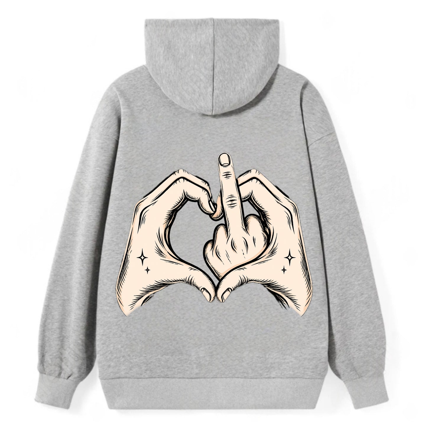 Love You Symbol - Classic Pullover Hoodie