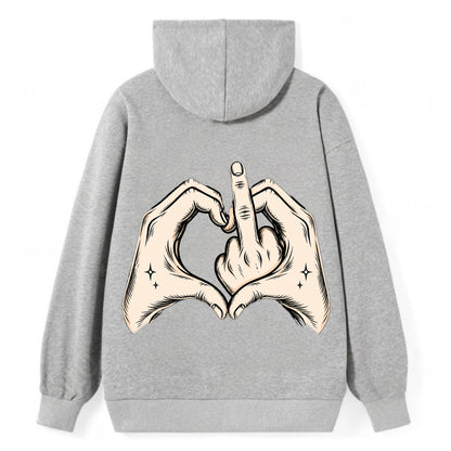 Love You Symbol - Classic Pullover Hoodie