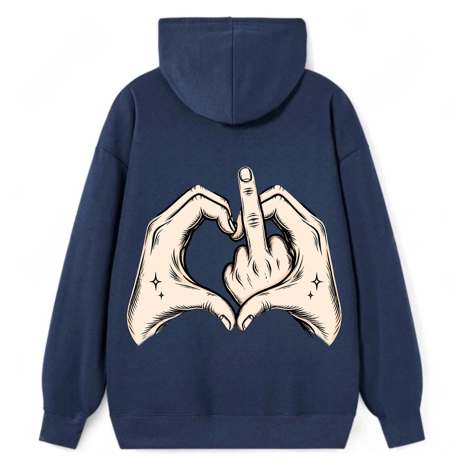 Love You Symbol - Classic Pullover Hoodie
