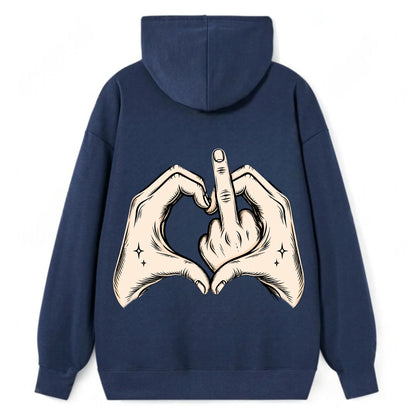 Love You Symbol - Classic Pullover Hoodie