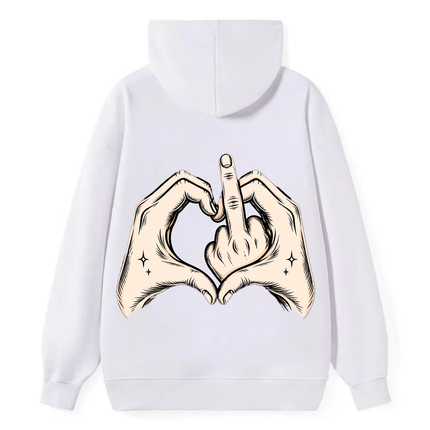 Love You Symbol - Classic Pullover Hoodie