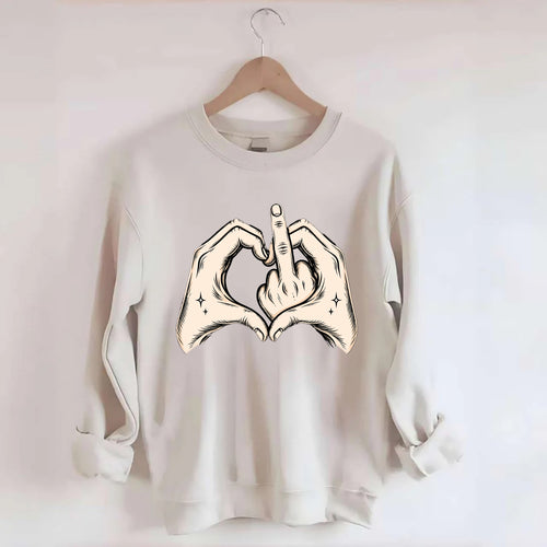 Love You Symbol - Crewneck Sweatshirt