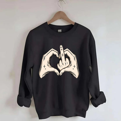 Love You Symbol - Crewneck Sweatshirt
