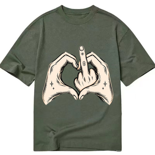 Love You Symbol - Classic T-shirt