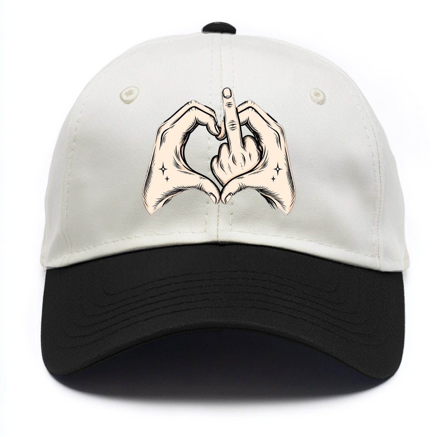 Love You Symbol - Two Tone Cap