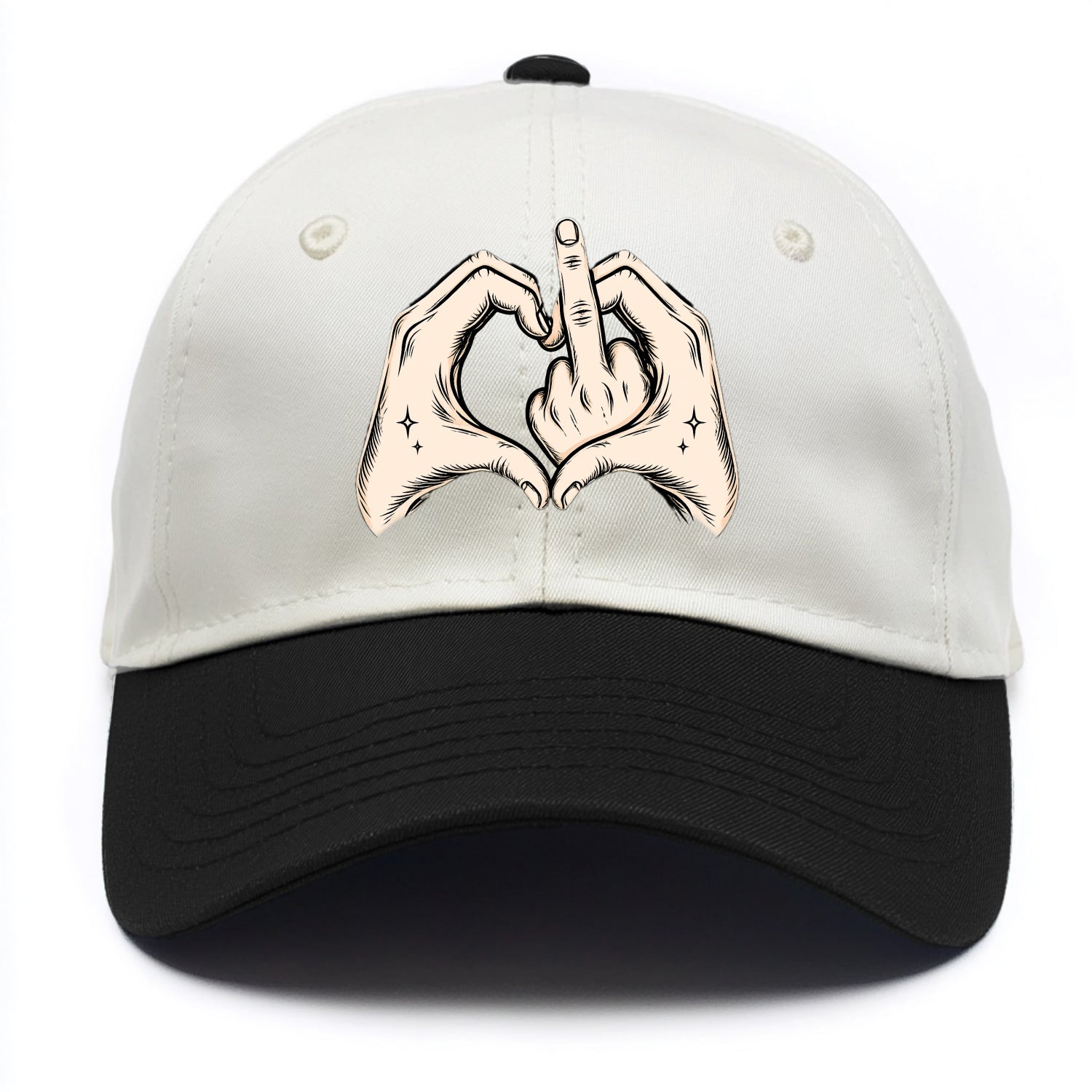 Love You Symbol - Two Tone Cap