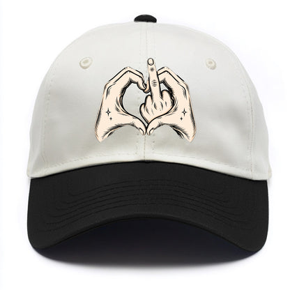 Love You Symbol - Two Tone Cap