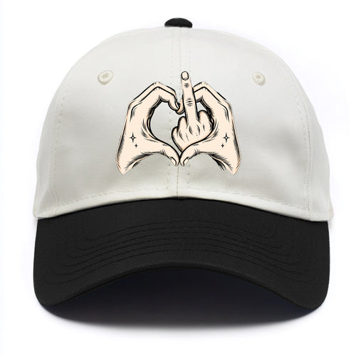 Love You Symbol - Two Tone Cap