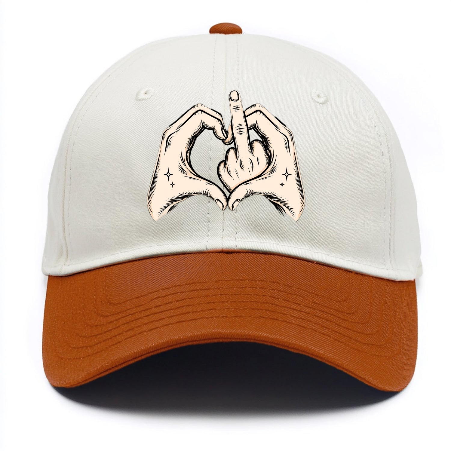 Love You Symbol - Two Tone Cap