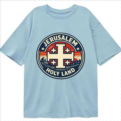 Heritage of the Cross - Classic T-shirt - Light Blue
