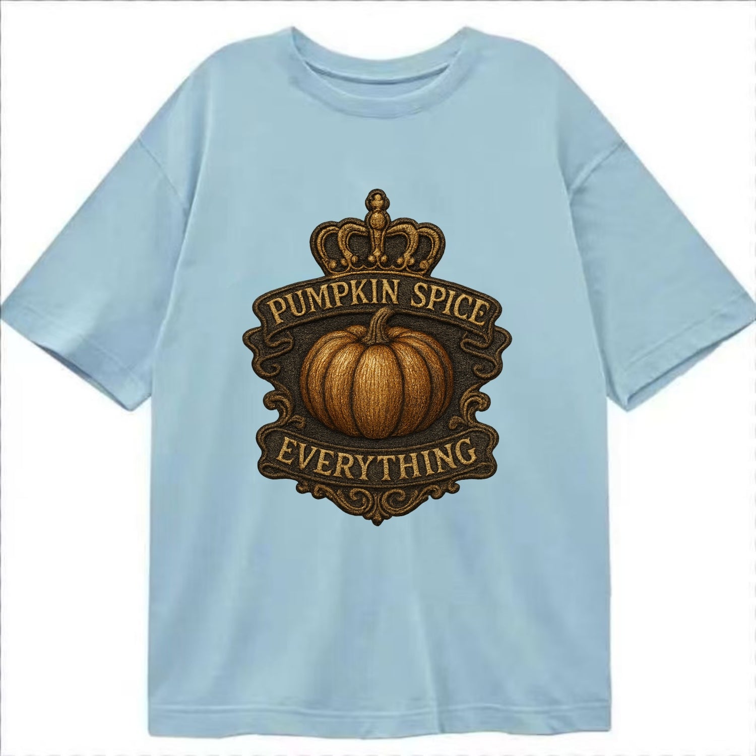Pumpkin Spice Everything  - Classic T-shirt - Light Blue